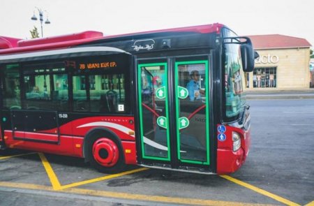 Bakıda avtobusların hərəkəti tamam dayandırıla bilər