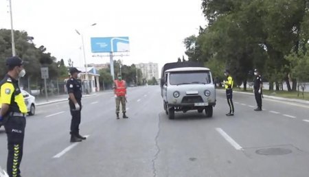 Bakıda karantin keçid postları ləğv olundu