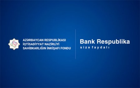 Bank Respublika pandemiyadan zərər çəkmiş sahibkarlara birgə dəstək olur