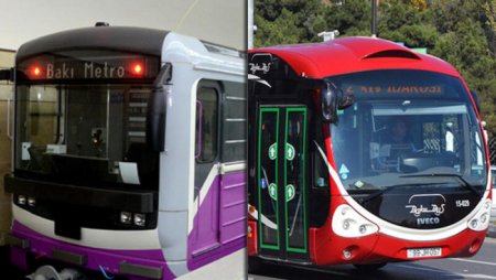 Sabahdan metro və avtobuslar fəaliyyətini dayandırır – RƏSMİ