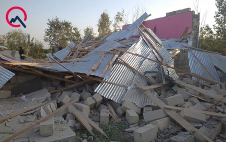 Erməni ordusu yaşayış məntəqələrini hədəfə aldı, yaralılar var - Fotolar