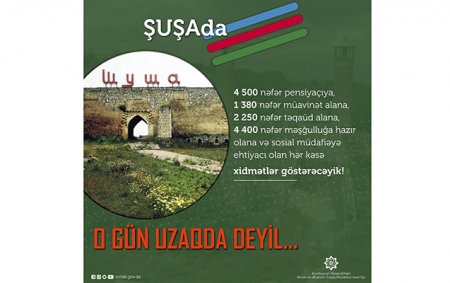 ƏƏSMN işğaldan azad olunacaq ərazilərdə bu xidmətləri göstərəcək