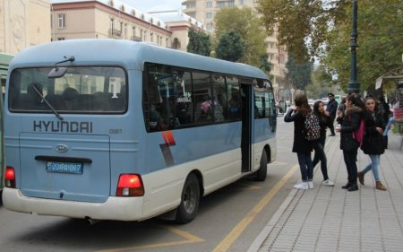 Azərbaycanda bəzi yerlərdə ictimai nəqliyyatın hərəkəti dayandırılacaq