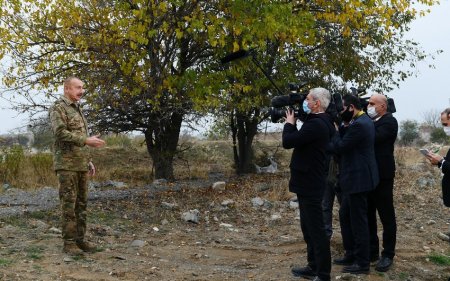 Prezident: "Mənfur düşmən Füzuliyə eybəcər ad qoyub"