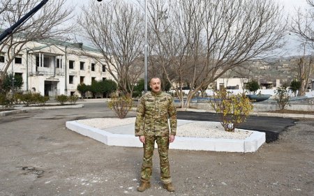 Prezident: "Bizim itkilərimiz müharibənin miqyasına görə həddindən çox aşağıdır"