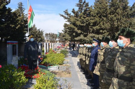 Milli Qəhrəman Mübariz İbrahimovun xatirəsi yad edilib - FOTO