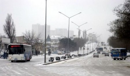 DYP-dən XƏBƏRDARLIQ : “Hava şəraiti ilə əlaqədar sürəti minimuma endirsinlər”