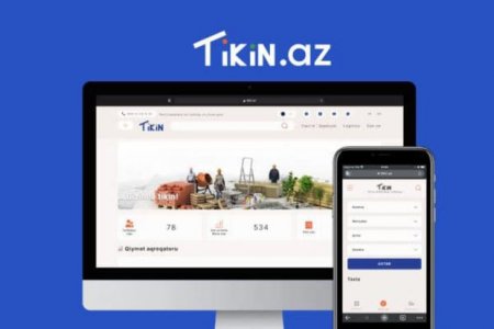 “Tikin.az” sonsuz sayda xidmətləri və tikinti materiallarını bir addımlığınıza gətirir