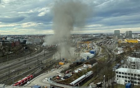 Münhendə II Dünya müharibəsindən qalma bomba partladı, 3 yaralı var