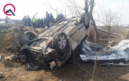 Sürücü öldü, arvadı ağır yaralandı - Fotolar