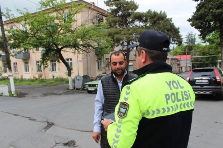 Piyada keçidlərindən istifadə etməyənlərə qarşı tədbirlər görülüb - FOTO