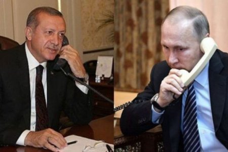 Ərdoğan və Putin Rusiya-Ukrayna müharibəsini müzakirə ediblər