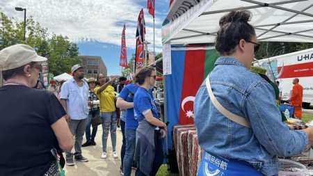 ABŞ-dakı diasporumuz Beynəlxalq Folklor Festivalında ölkəmizi təmsil edib - FOTO