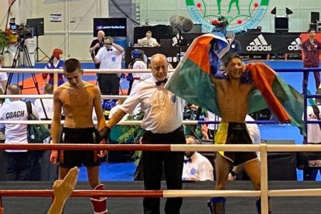 Azərbaycan kikboksçuları dünya çempionatında 20 medal qazandılar - FOTO