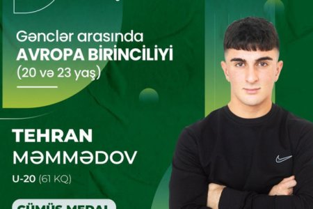 Avropa çempionatı: Azərbaycan ağırlıqqaldıranı 3 medal qazanıb