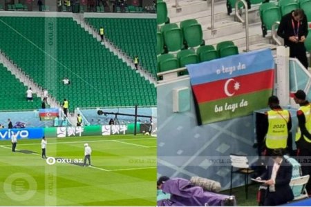 Dünya çempionatında Azərbaycan bayrağı asıldı: “O taylı - bu taylı Azərbaycan”