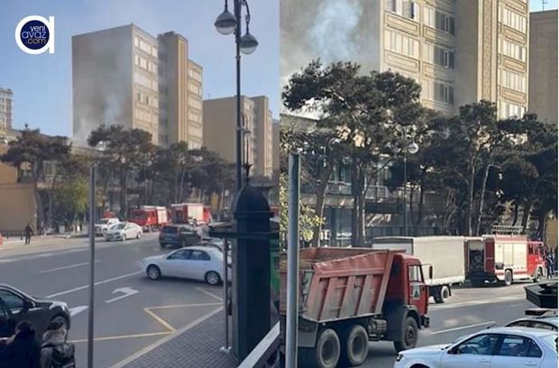 Bakıda məşhur restorandakı yanğın söndürüldü - YENİLƏNİB