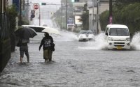 Yaponiyada 200 minədək insana təxliyə barədə əmr verilib