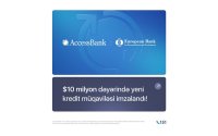 "AccessBank" MKOS-ların dəstəklənməsi üçün EBRD-dən 10 milyon dollar əlavə maliyyə vəsaiti cəlb edib