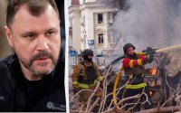 İqor Klimenko: Rusiyanın Ukraynaya kütləvi aviazərbələri nəticəsində 3 nəfər ölüb, onlarla insan yaralanıb
